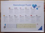 Image of the puzzle 1000, Ravensburger, Madonna of Canon van der Paele, by Jan van Eyck, Complete, Picture of the back
