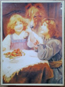 Image of the puzzle 500, JR Puzzles, High Expectations, by Arthur Elsley, Complete, Picture of the box