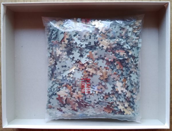 Image of the puzzle 1000, Clementoni, The School of Athens, Raphael, Complete, Picture of the bag