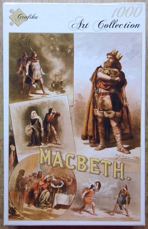 Image of the puzzle 1000, Grafika, Macbeth, Complete, Picture of the box