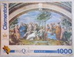 Image of the puzzle 1000, Clementoni, Il Parnaso, Raphael, Complete, Picture of the box