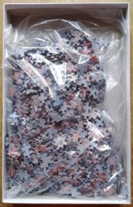 Image of the puzzle 1000, Grafika, Oh! These Rumors, by Paul Klee, Complete, PIcture of the bag