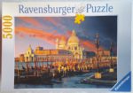 Image of the puzzle 5000, Ravensburger, Venice: Basilica della Salute at Sunrise, Sealed Bag, Picture of the box