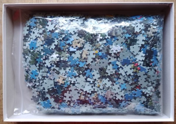 Image of the puzzle 2000, Nathan, Eternal Snows, Complete, Picture of the bag