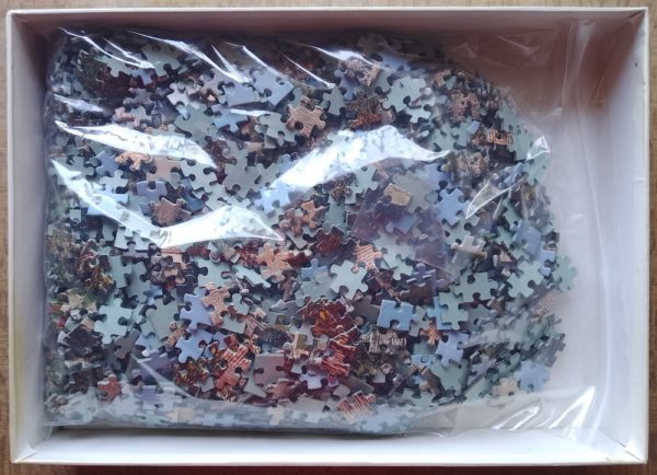Image of the puzzle 1500, Nathan, Gordes (Vauclause), Complete, Picture of the bag