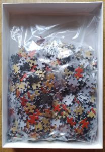 Image of the puzzle 1000, Grafika, Tournée du Chat Noir, by Théophile Steinlen, Complete, Picture of the bag