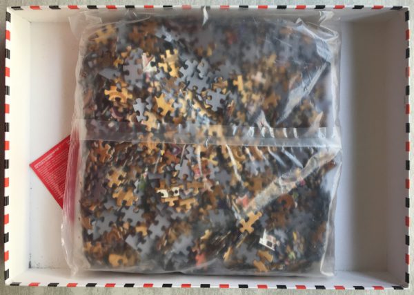 Image of the puzzle 1500, Educa, The Tree of Life, by Gustav Klimt, Factory Sealed, Picture of the bag