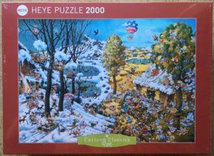 Image of the puzzle 2000, Heye, Paradise, by Michael Ryba, Factory Sealed, Picture of the box