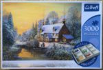 Image of the puzzle 3000, Trefl, Winter Time, Sealed Bag, Picture of the box