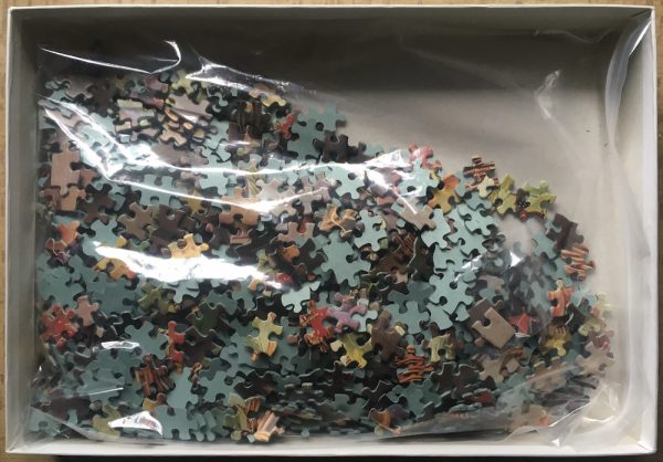 Image of the puzzle 1000, Jumbo, Summer Fruits, William Hammer, Complete, Picture of the bag