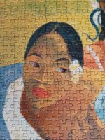Image of the puzzle 1500, Educa, Nafea Faa Ipoipo, Paul Gauguin, Complete, Detail of the puzzle