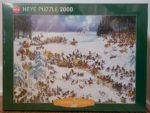 Image of the puzzle 2000, Heye, Napoleon's Winter, by Jean-Jacques Loup, Picture of the box