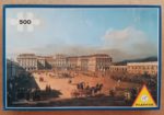 Image of the puzzle 500, Piatnik, Schönbrunn Palace, by Bernardo Bellotto, Complete, Picture of the box