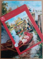 Image of the puzzle 500, Jumbo, Summer Cruise, by Alfred Illman Glendening, Complete, Picture of the box