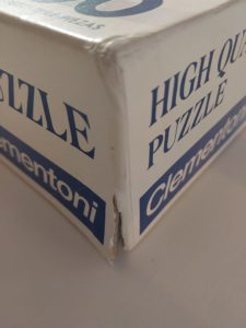 Image of the puzzle 6000, Clementoni, New York by Night, Sealed Bag, Detail of the box
