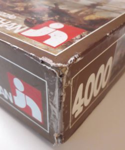 Image of the puzzle 4000, Nathan, Ruyter Sets off from Texel, Eugène Isabey, Sealed Bag, Picture of the corner