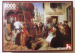 Image of the puzzle 2000, Nathan, Stagecoach Departure, by Abraham Solomon, Sealed Bag, Picture of the box