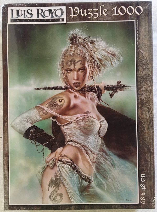 Image of the puzzle 1000, Educa, Ritual, by Luis Royo, Factory Sealed, Picture of the box
