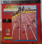 Image of the puzzle 500, Heye, Speed-Way, Roger Blachon, Factory Sealed, Picture of the box