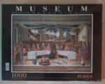 Image of the puzzle 1000, Clementoni, The Last Supper, Cosimo Rosselli, Factory Sealed, Picture of the box