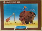 Image of the puzzle 1000, Heye, Perfect, Guillermo Mordillo, Sealed Bag, Picture of the box