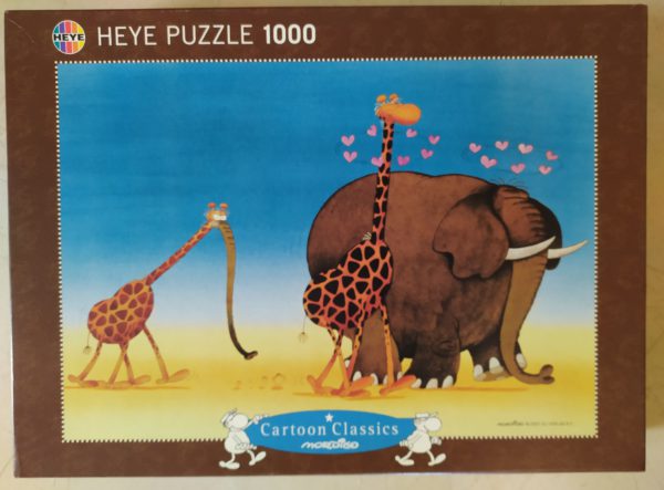 Image of the puzzle 1000, Heye, Perfect, Guillermo Mordillo, Sealed Bag, Picture of the box
