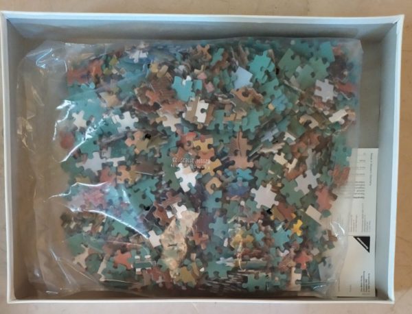 Image of the puzzle 1000, Ravensburger, The Game, Jacques Le Flaguais, Sealed Bag, Picture of the bag