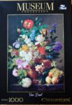 Image of the puzzle 1000, Clementoni, Bowl of Flowers, Jan Frans van Dael, Sealed Bag, Picture of the box