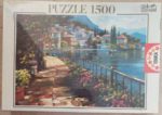 Image of the puzzle 1500, Educa, Sunlit Stroll, Howard Behrens, Factory Sealed, Picture of the box