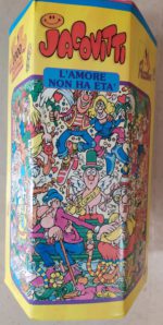 Image of the puzzle 2000, Auguri Mondadori, Love has no Age, by Jacovitti, Sealed Bag, Picture of the box