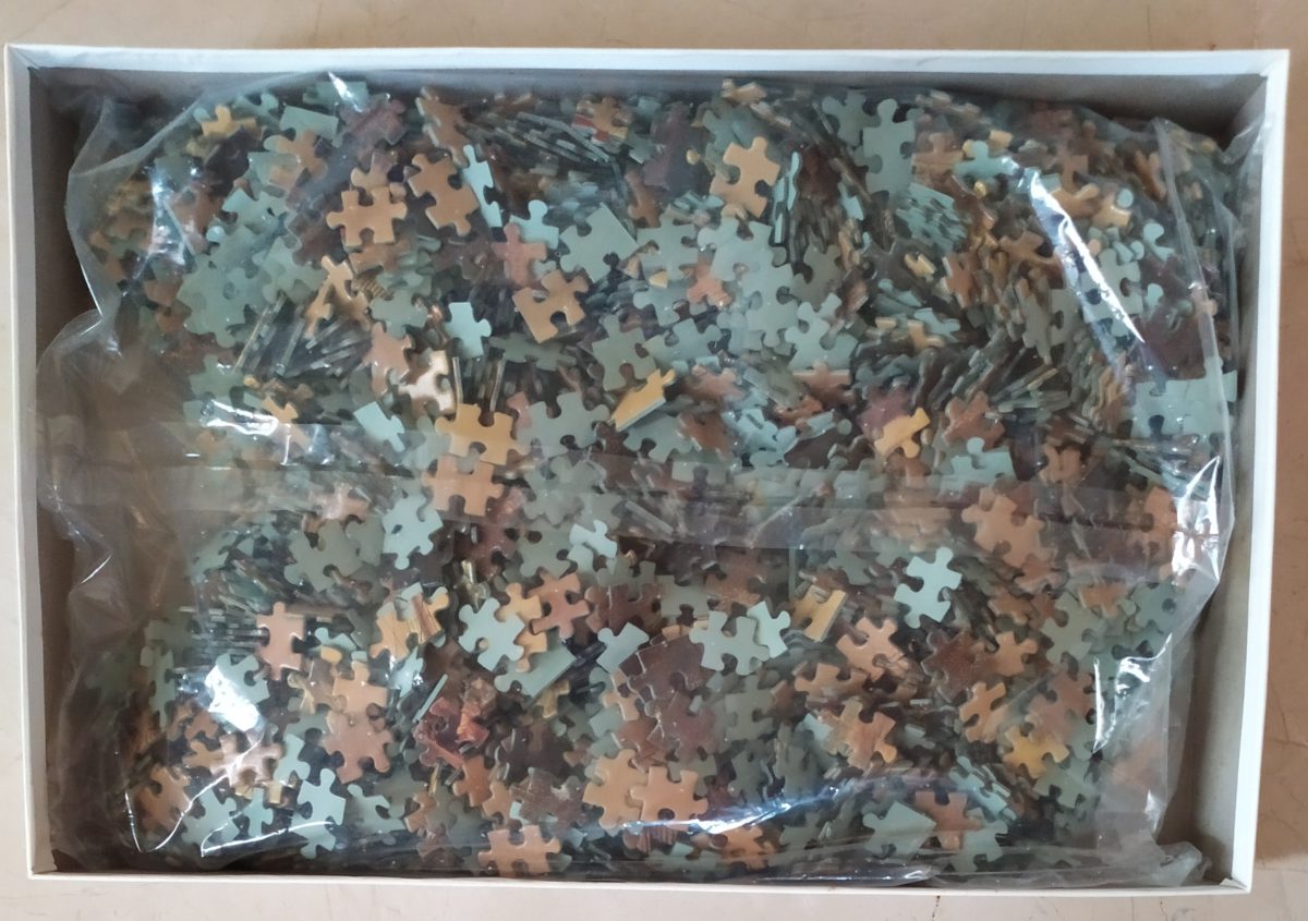 Image of the puzzle Image of the puzzle 2000, F.X. Schmid, The Battle of Saint Vincent, by Antonio de Brugada, Sealed Bag, Picture of the bag