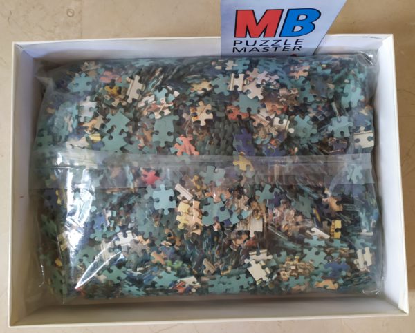 Image of the puzzle 3000, MB, Alis Coeli, Henricus Hondius the Younger, Sealed Bag, Picture of the bag