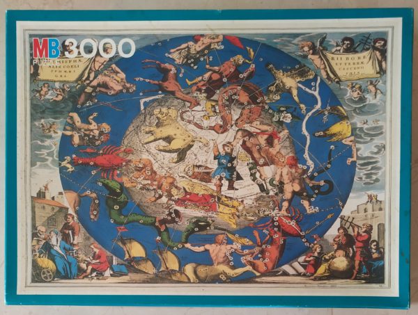 5000, Ravensburger, Antique World Map, Hondius - Rare Puzzles