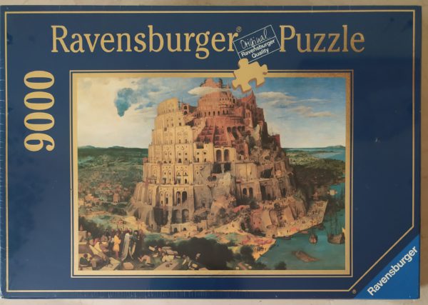 9000, Ravensburger, The Tower of Babel, Bruegel - Rare Puzzles