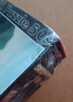 Image of the puzzle 500, Educa, Don Quixote and Sancho, by Alexandre-Gabriel Decamps, Factory Sealed, Picture of the corner