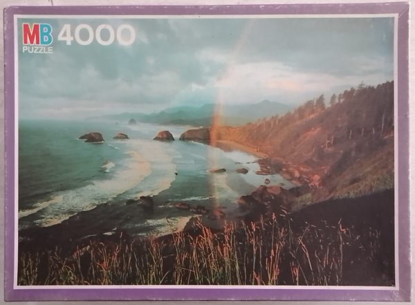 Image of the puzzle 4000, MB, Rainbow, by David Muench, Sealed Bag, Picture of the box