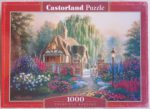 Image of the puzzle 1000, Castorland, Cranfield Gardens, by Richad Burns, Factory Sealed, Picture of the box