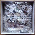 Image of the puzzle 1000, Jan Kruis, The Stagecoach, by Jan Kruis, Complete, Picture of the bag