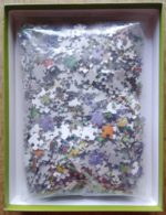 Image of the puzzle 1000, Pomegranate, Mosaic, Christopher Marley, Complete, Picture of the bag