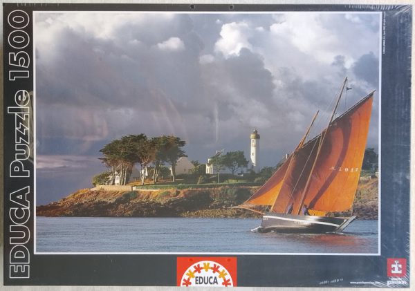 Image of the puzzle 1500, Educa, Le Forban du Bono, Factory Sealed, Picture of the box