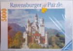 Image of the puzzle 5000, Ravensburger, Neuschwanstein Castle, Factory Sealed, Picture of the Box