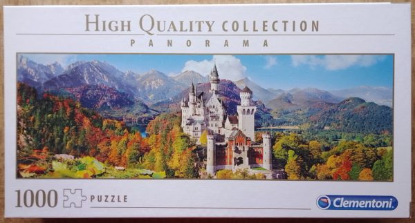 Image of the puzzle 1000, Clementoni, Neuschwanstein, Complete, Picture of the box