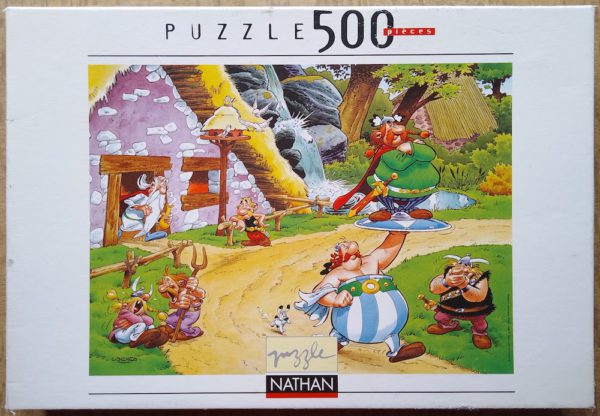 Asterix - 3 x Plastic Jigsaw Puzzle Dargaud 1967 - Asterix the Gallic