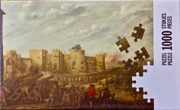 Image of the puzzle 1000, Centraal Museum Utrecht, The Siege of Castle Vredenburg, Factory Sealed, Picture of the Box