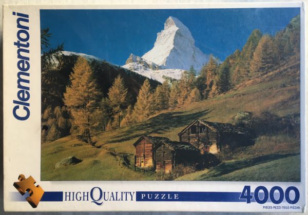 Image of the puzzle 4000, Clementoni, The Matterhorn, Factory Sealed, Picture of the box