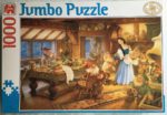 Image of the puzzle 1000, Jumbo, Snow White and the 7 Dwarfs, Scott Gustafson, Sealed Bag, Picture of the box