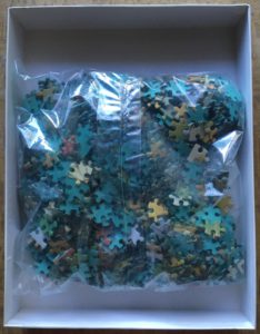 Image of the puzzle 1000, MB, Bouquet, by Ivan Tomerlin, Sealed Bag, Picture of the bag