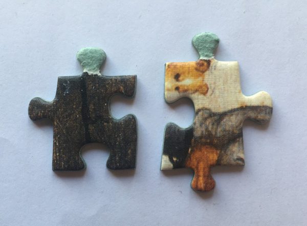 Image of the puzzle 1000, Ravensburger, The Adoration of the Magi, by Pieter Brueghel the Younger, Complete, Picture of the pieces