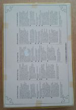 Image of the puzzle 500, F.X. Schmid, Sarah Kay's, Complete, Picture of the back