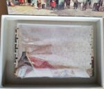 Image of the puzzle 500, White Horse, Village Picture, Jan Gerard Smits, Complete, Picture of the content